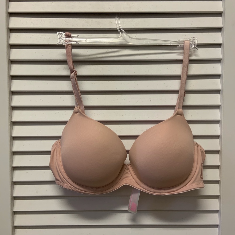 PINK Victoria's Secret Baby Pink Push-Up Bra 34B